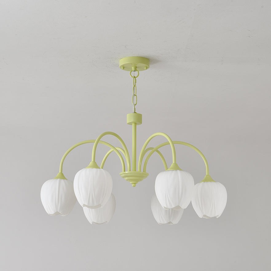 Tulip – Lustre Matcha Élégant