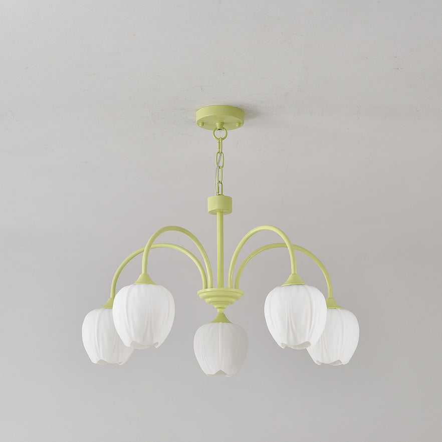 Tulip – Lustre Matcha Élégant