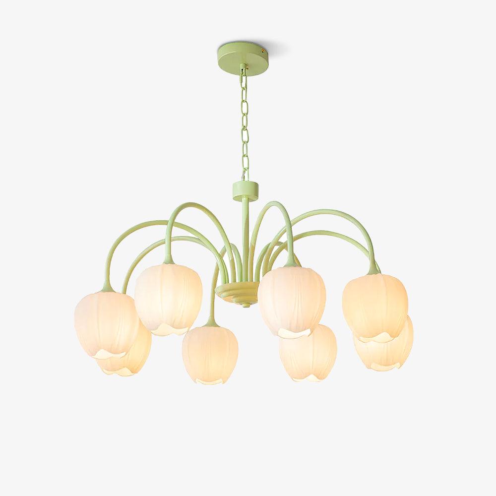 Tulip – Lustre Matcha Élégant