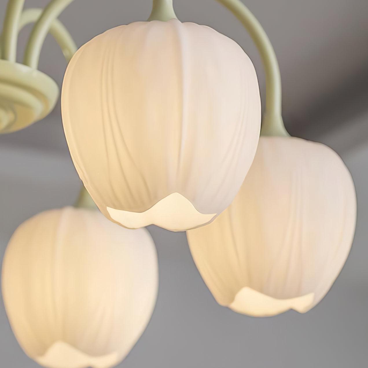 Tulip – Lustre Matcha Élégant