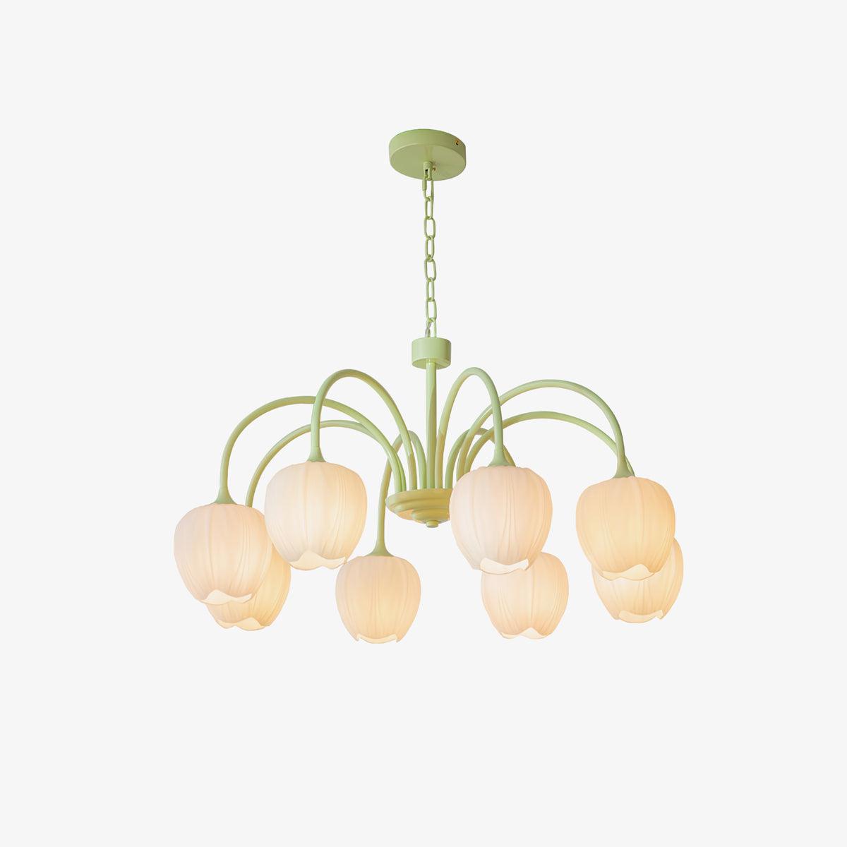 Tulip – Lustre Matcha Élégant