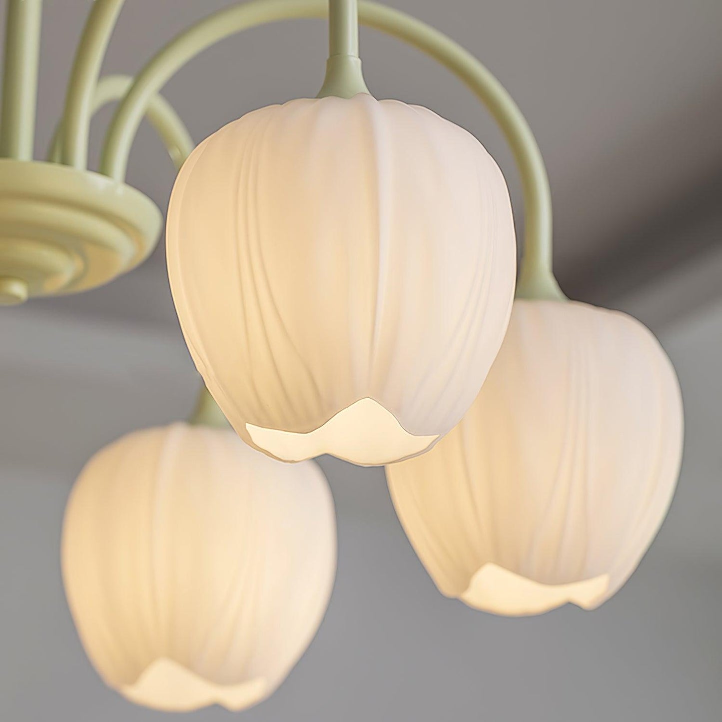 Tulip – Lustre Matcha Élégant