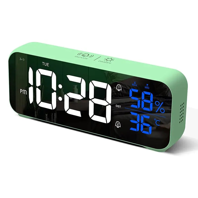 VibeClock – Horloge de bureau musicale avec fonction alarme