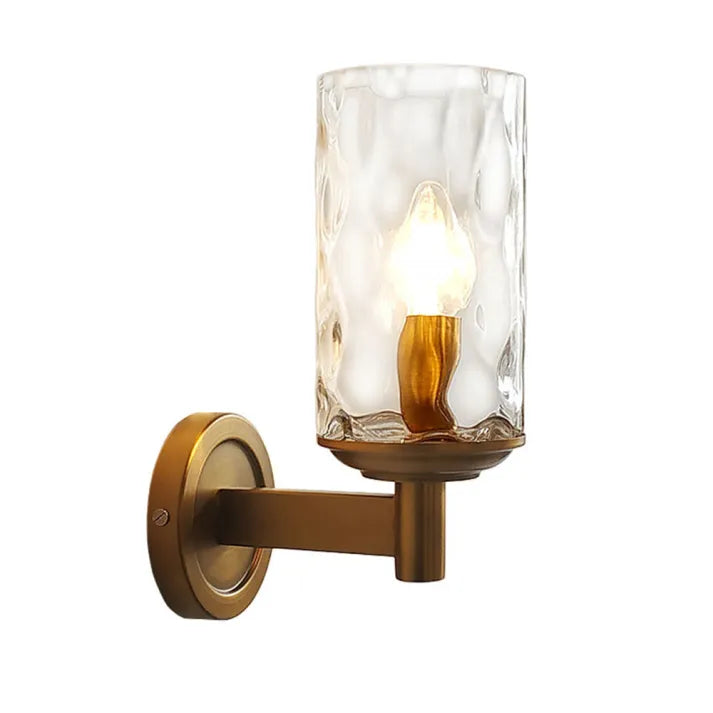 Vintage Charm Glass Wall Light - Lumière murale en verre vintage