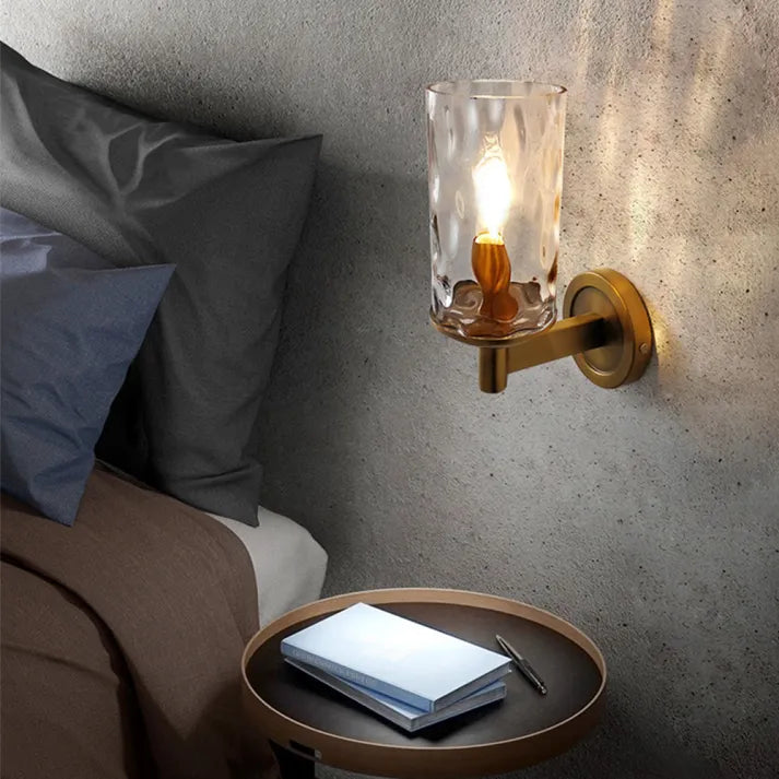 Vintage Charm Glass Wall Light - Lumière murale en verre vintage