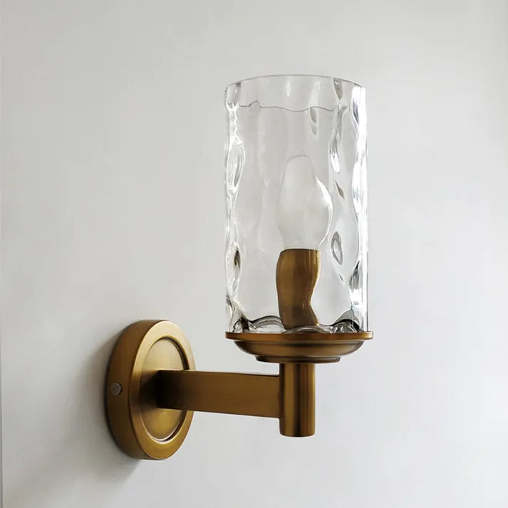 Vintage Charm Glass Wall Light - Lumière murale en verre vintage