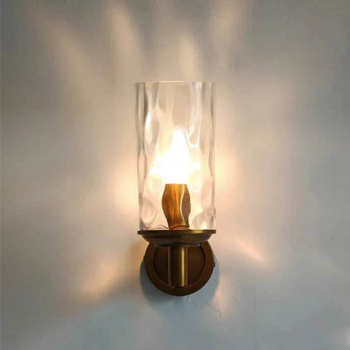 Vintage Charm Glass Wall Light - Lumière murale en verre vintage