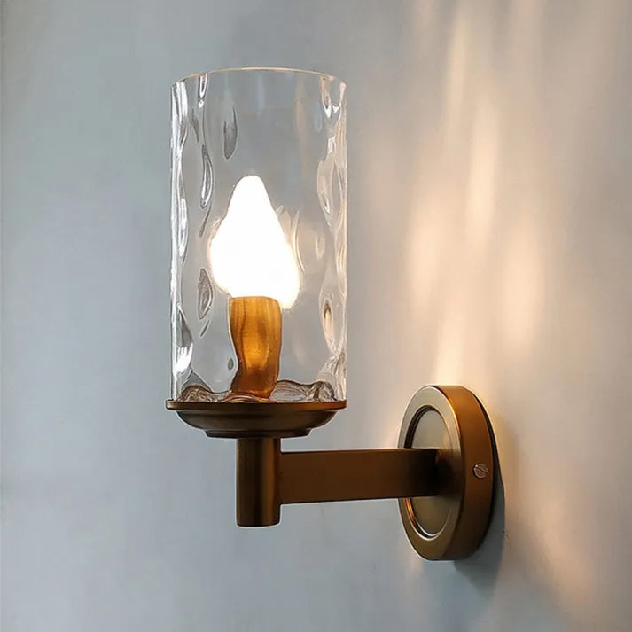 Vintage Charm Glass Wall Light - Lumière murale en verre vintage