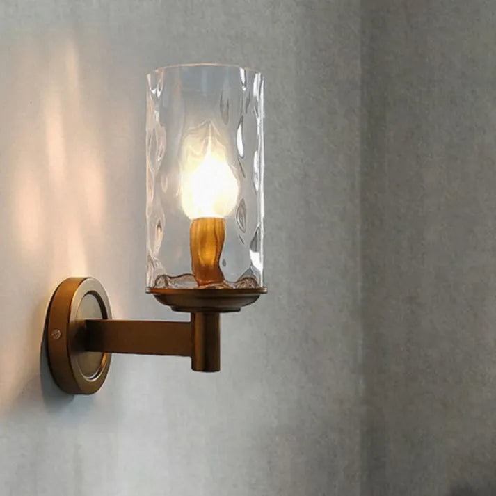 Vintage Charm Glass Wall Light - Lumière murale en verre vintage