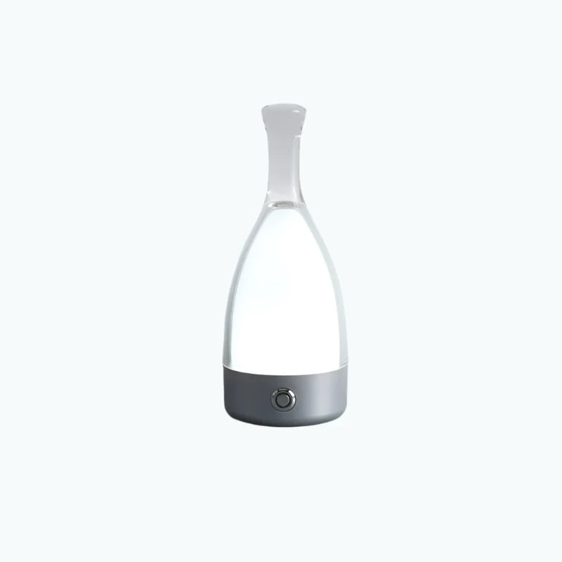 Bottlenight | Éclairage Rechargeable Élégant – Lampe en Forme de Bouteille