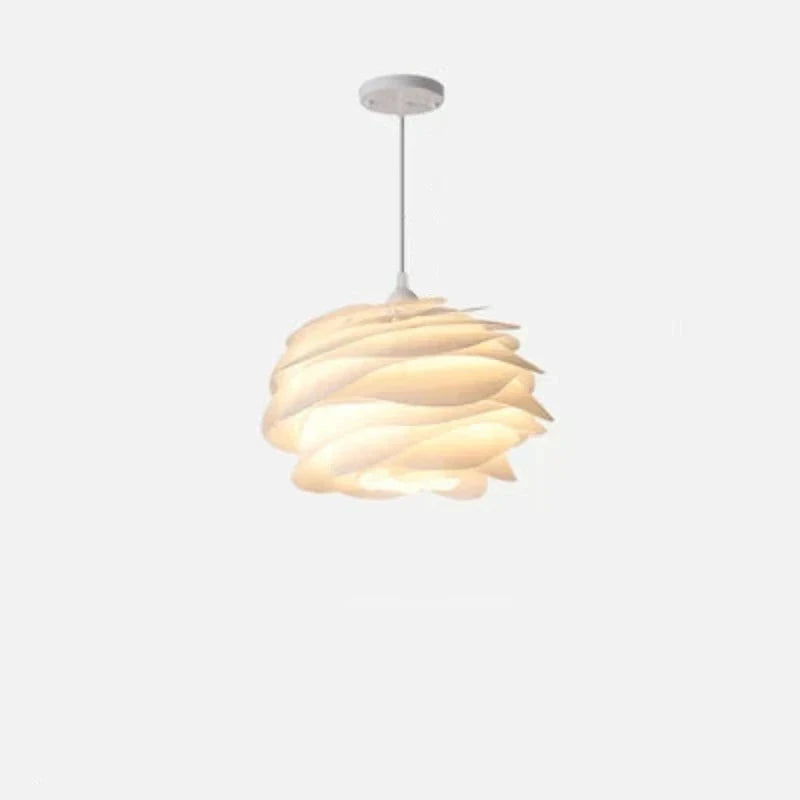 RosaryGlow - Luminaire de plafond en verre artistique