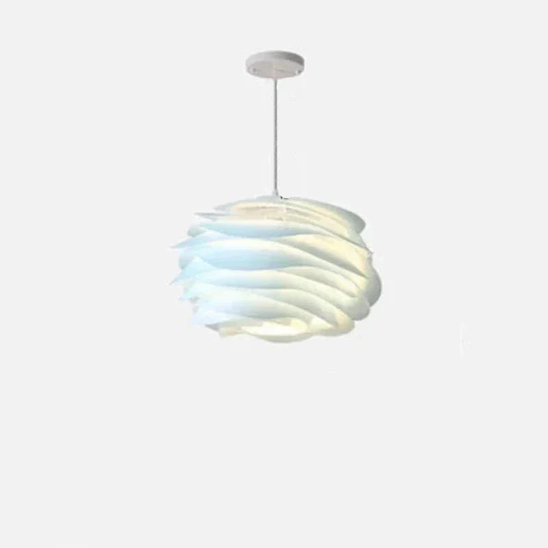 RosaryGlow - Luminaire de plafond en verre artistique