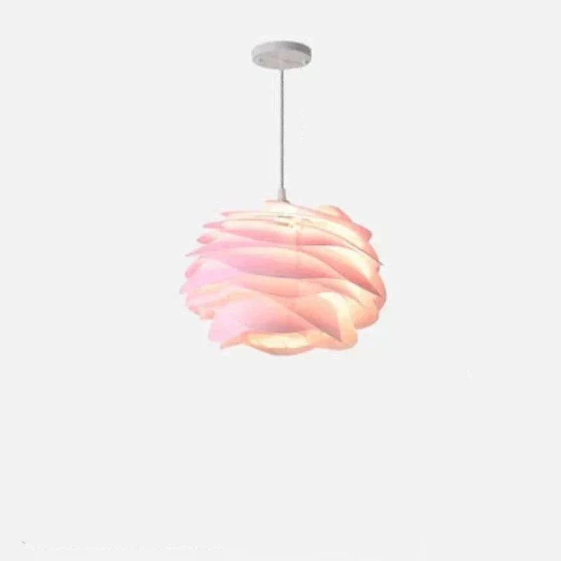 RosaryGlow - Luminaire de plafond en verre artistique