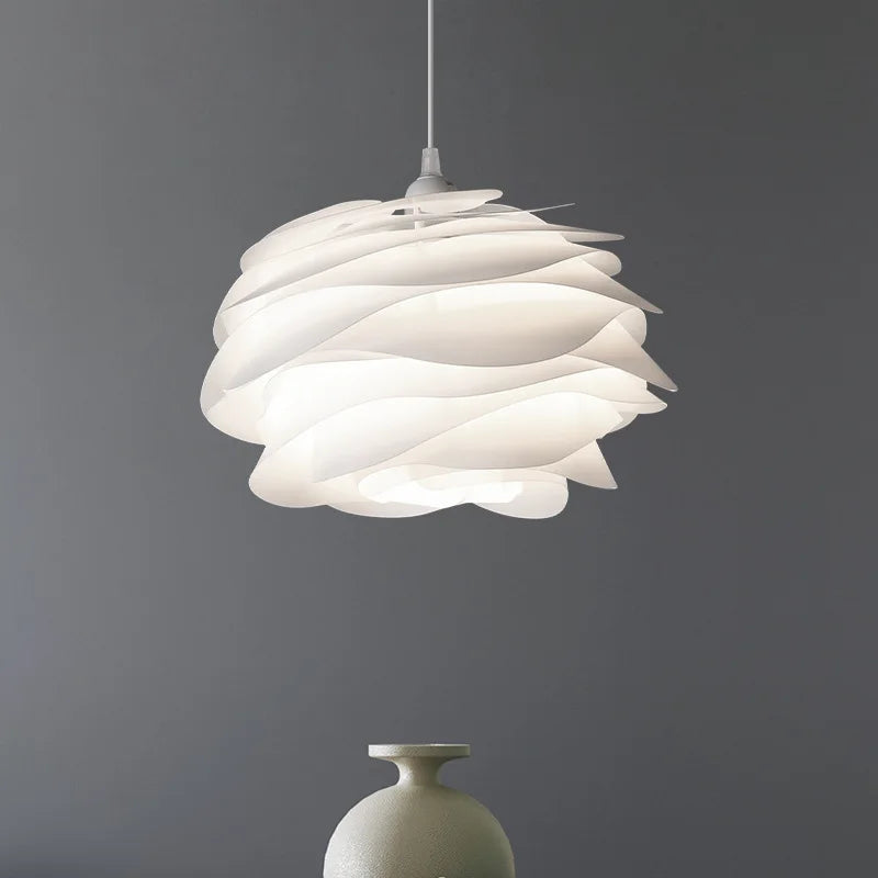 RosaryGlow - Luminaire de plafond en verre artistique