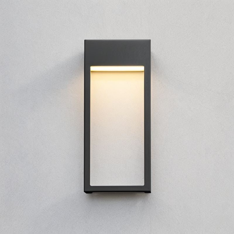 NoctaLux – Applique Murale Moderne en Acier Inoxydable | LED | IP55 | Pour Extérieur