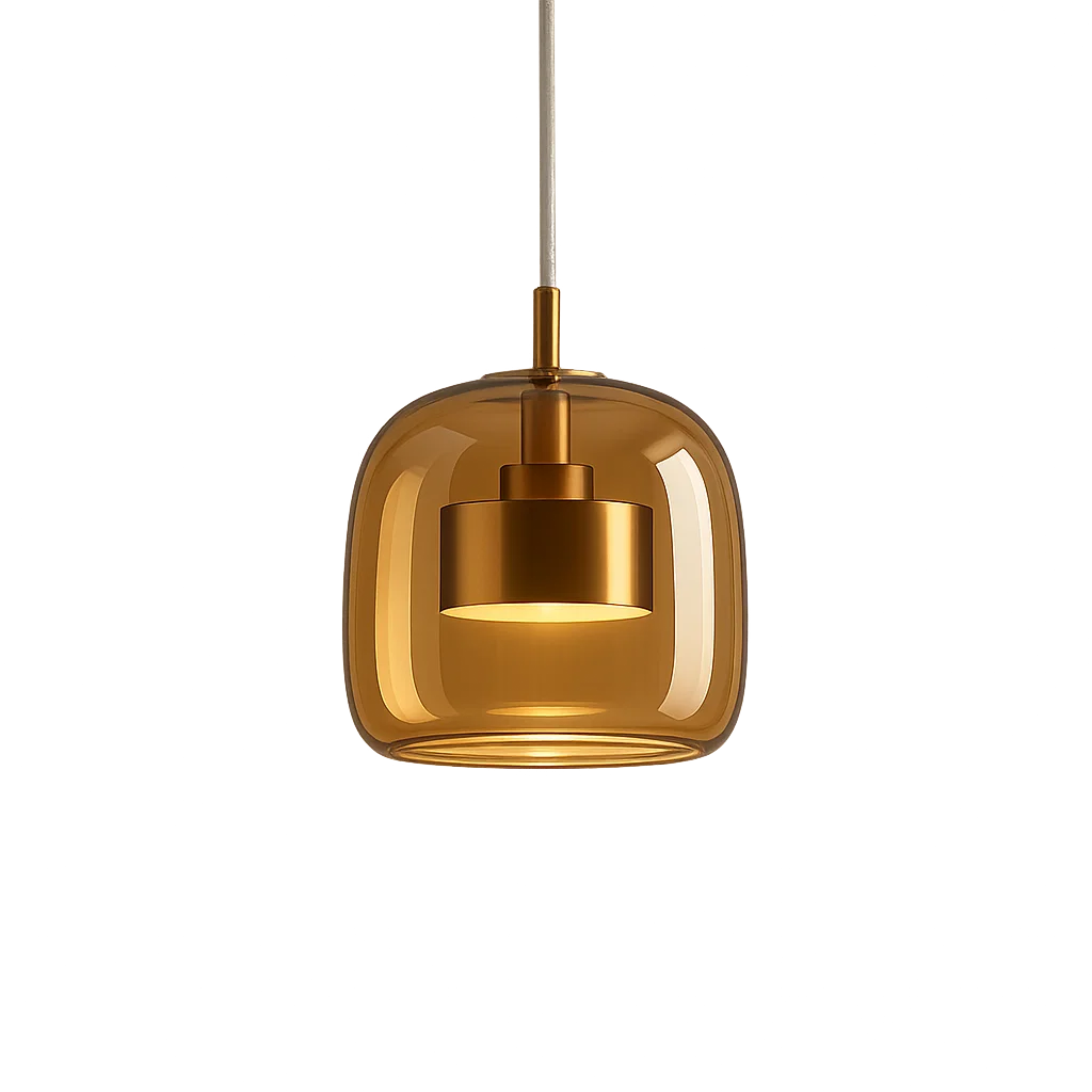 PureLight – Lampe Suspendue en Verre | Design Minimaliste | 3 Tailles Disponibles | Luminoir