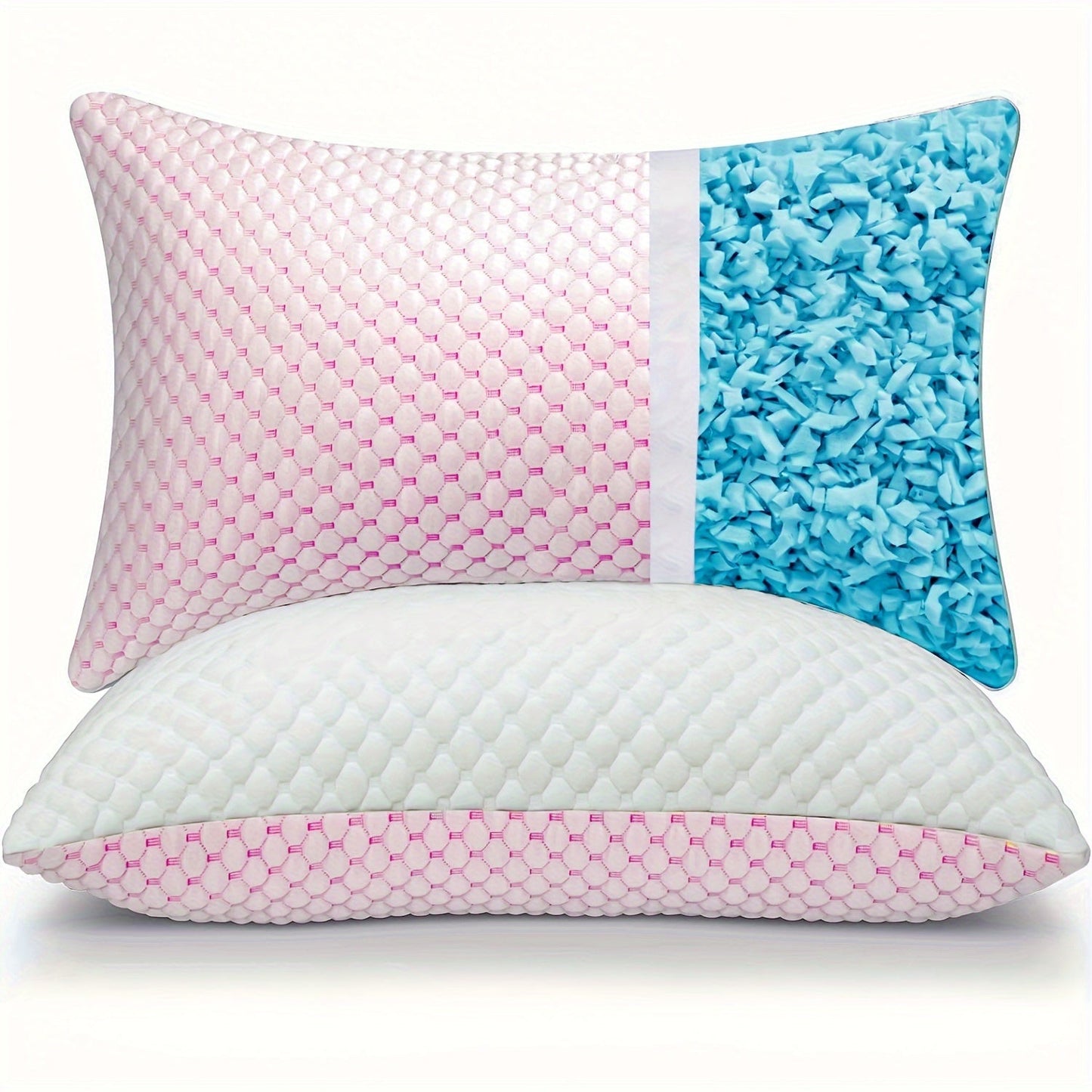 ChillPillow | Coussin en Mousse Rafraîchissant avec Housse en Bambou Lavable