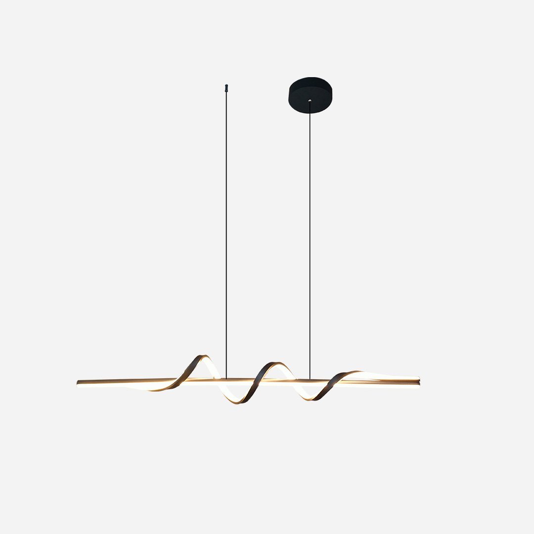 Clarion | Lampe Suspendue Unique, Moderne et Élégante – Verre Raffiné & LED Écoénergétique