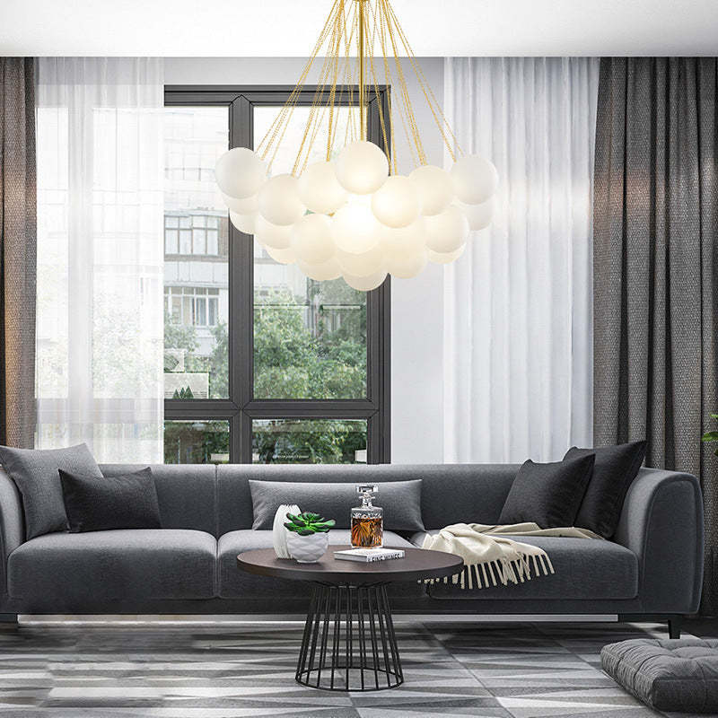 GlowSphere – Lampe suspendue LED contemporaine