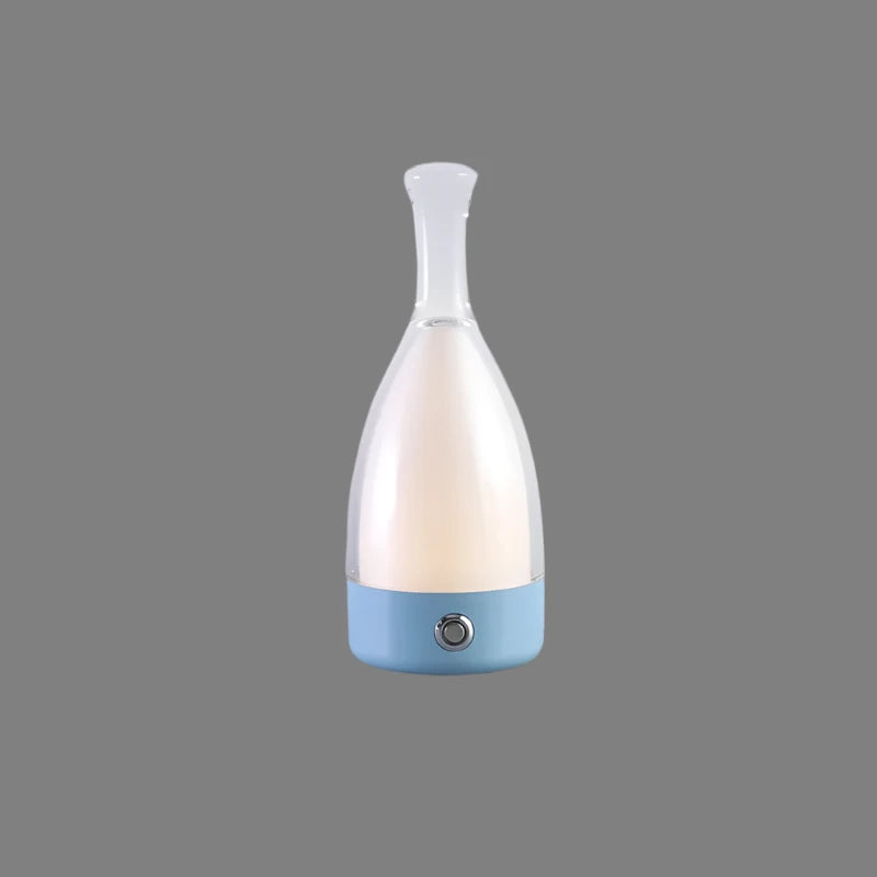 Bottlenight | Éclairage Rechargeable Élégant – Lampe en Forme de Bouteille