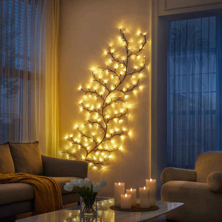 Enchanted Willow Vine – Guirlande Lumineuse de Noël Enchantée