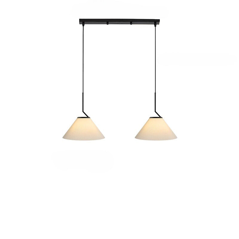 CrèmeNord – Suspension Plissée au Charme Scandinave