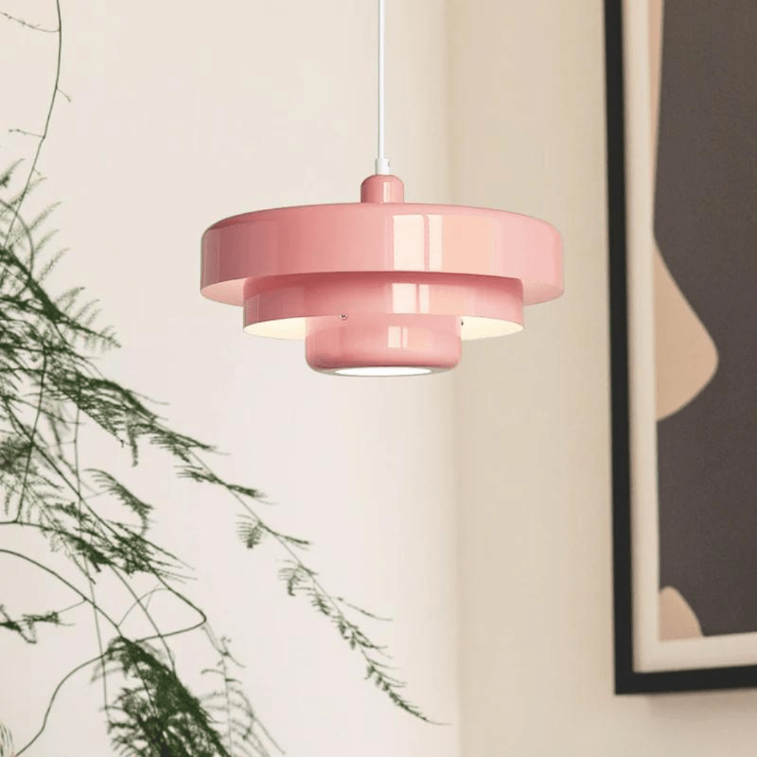 LUMÉRIA – Suspension Vintage LED | Verre & Métal | 2700K | Ø35 cm | Élégance Intemporelle