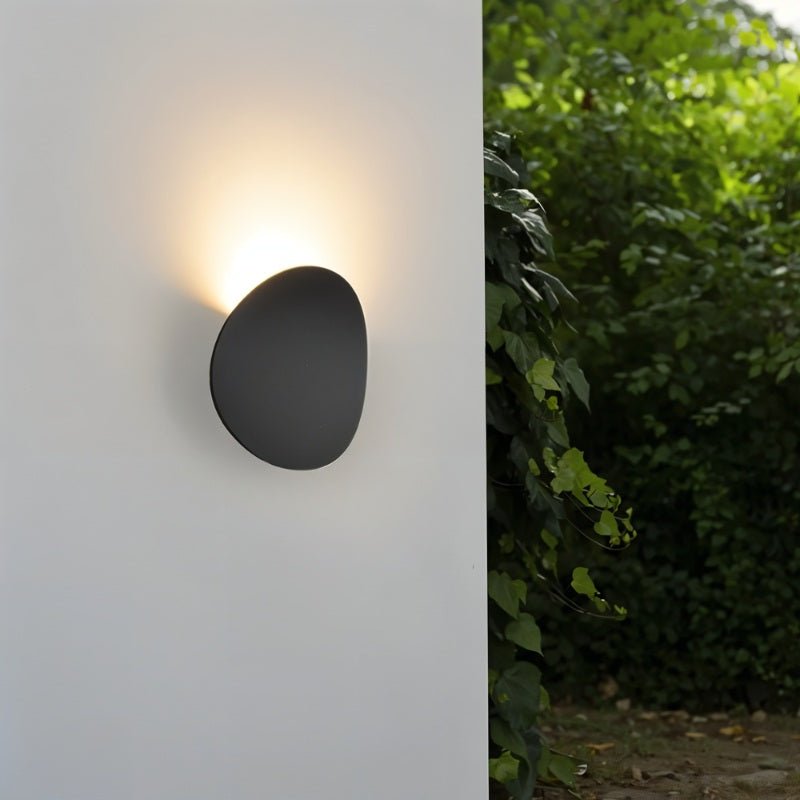 Curvalux – Applique Murale Moderne Noire ou Blanche | LED | Étanche IP65