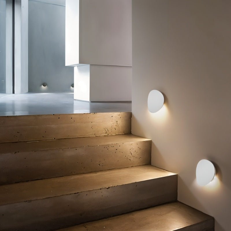 Curvalux – Applique Murale Moderne Noire ou Blanche | LED | Étanche IP65