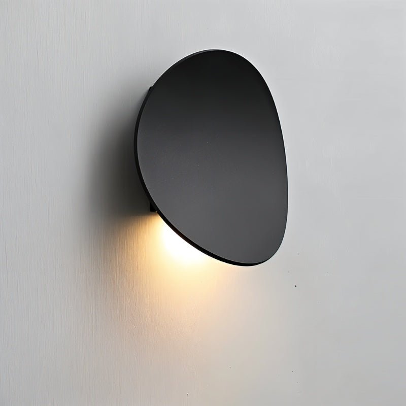 Curvalux – Applique Murale Moderne Noire ou Blanche | LED | Étanche IP65