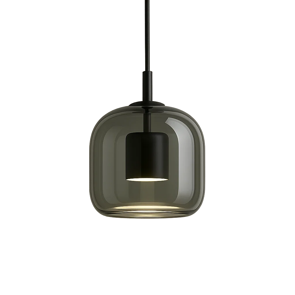 PureLight – Lampe Suspendue en Verre | Design Minimaliste | 3 Tailles Disponibles | Luminoir