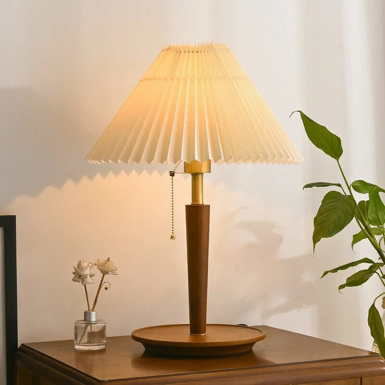 VintageLumi – Lampe en bois rétro