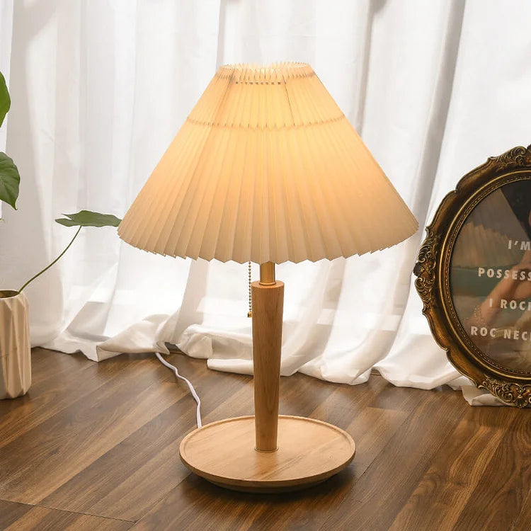 VintageLumi – Lampe en bois rétro