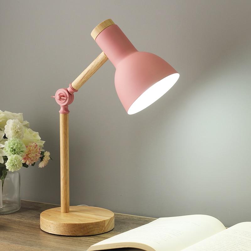 NordicGlow | Lampe de table scandinave en bois