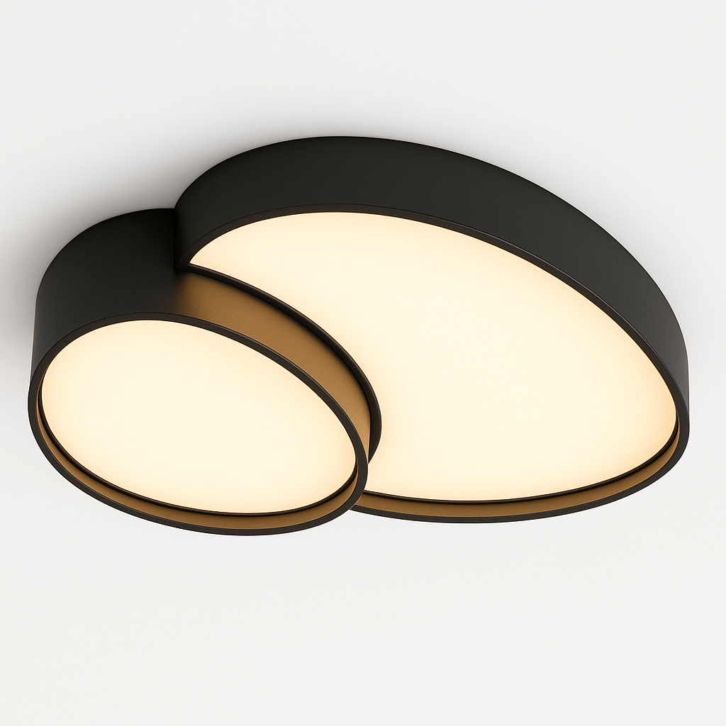 Saidah – Plafonnier Moderne avec LED Dimmable & Télécommande | Design Minimaliste