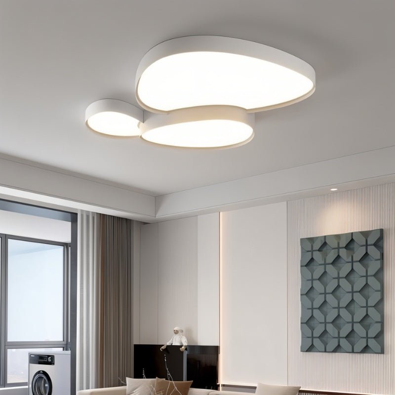 Saidah – Plafonnier Moderne avec LED Dimmable & Télécommande | Design Minimaliste