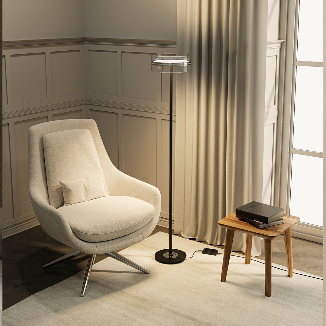 Calypso - Lampadaire moderne et élégant