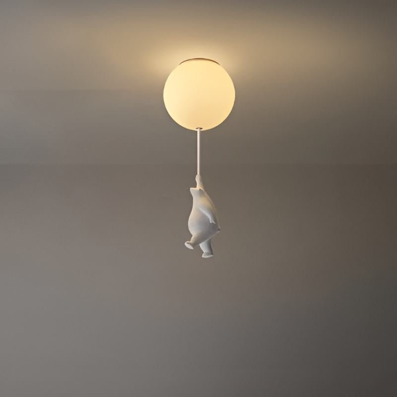 Up – Plafonnier Ballon Ourson | Lampe Enfant | LED | 4 Tailles