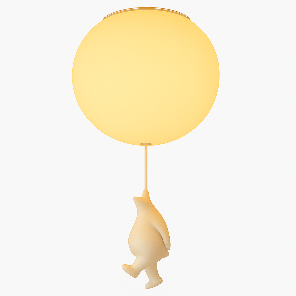 Up – Plafonnier Ballon Ourson | Lampe Enfant | LED | 4 Tailles