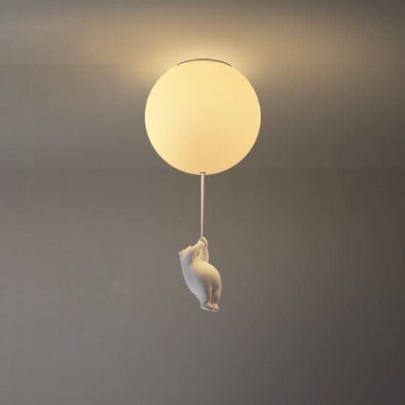 Up – Plafonnier Ballon Ourson | Lampe Enfant | LED | 4 Tailles