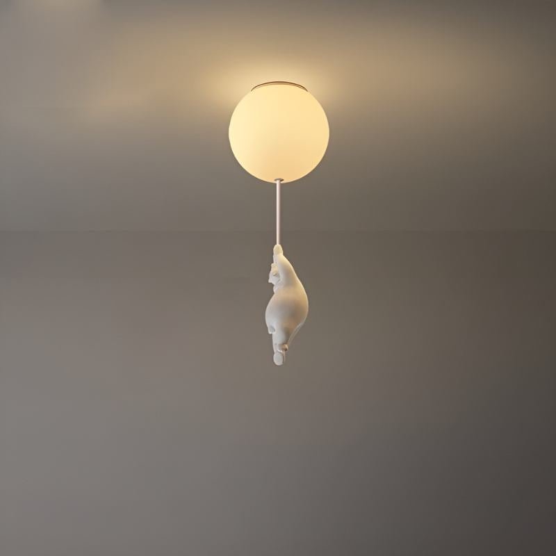 Up – Plafonnier Ballon Ourson | Lampe Enfant | LED | 4 Tailles