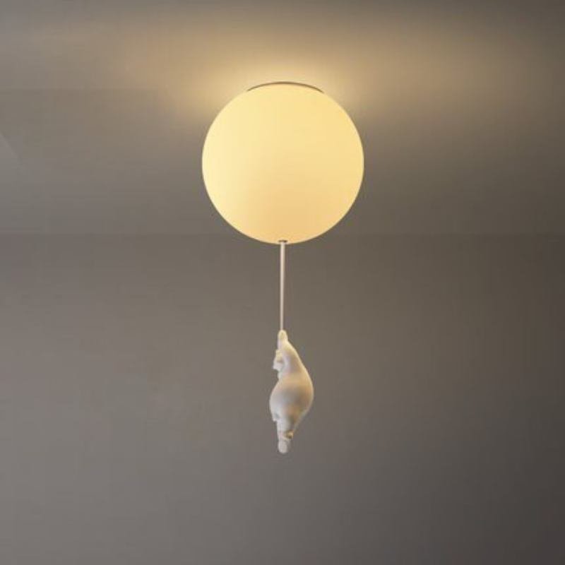 Up – Plafonnier Ballon Ourson | Lampe Enfant | LED | 4 Tailles