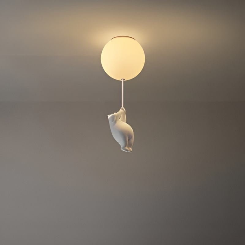 Up – Plafonnier Ballon Ourson | Lampe Enfant | LED | 4 Tailles
