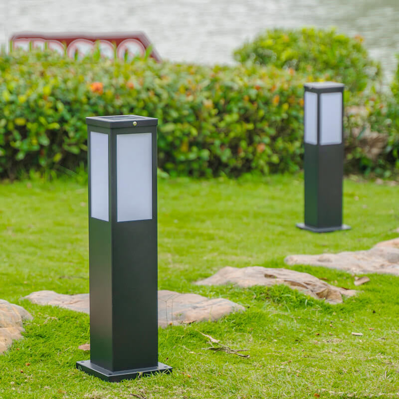 LUXORA – Borne Lumineuse LED Extérieure Moderne IP65 – Disponible en 3 Tailles