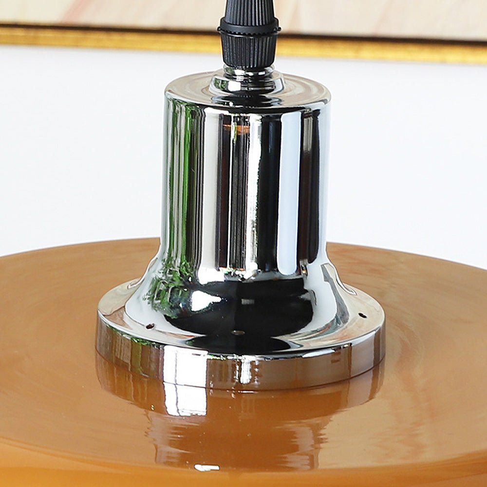CoffeeBau – Plafonnier en Verre Style Bauhaus Couleur Café