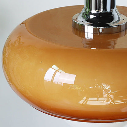 CoffeeBau – Plafonnier en Verre Style Bauhaus Couleur Café