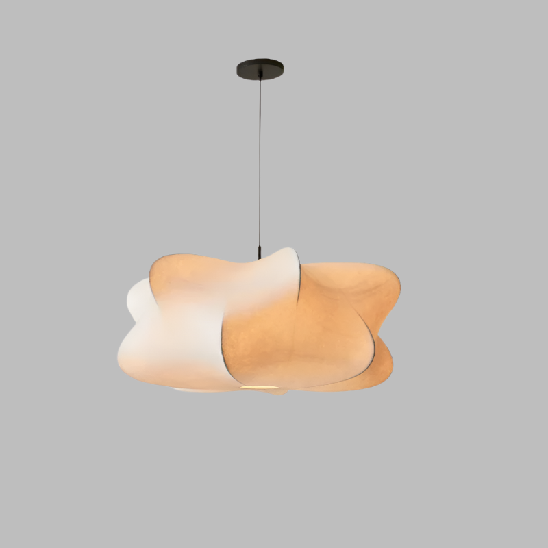 SimplicitéChic - Suspension japonaise en soie Wabi Sabi