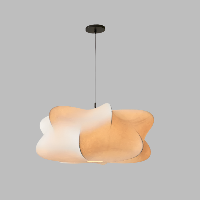SimplicitéChic - Suspension japonaise en soie Wabi Sabi