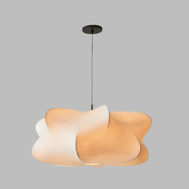 SimplicitéChic - Suspension japonaise en soie Wabi Sabi