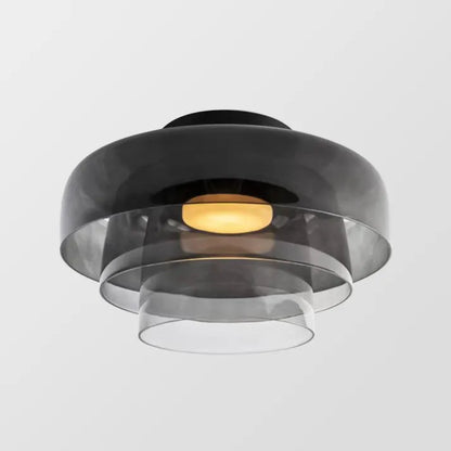 GlassLuxe – Lumière de Plafond Médiévale